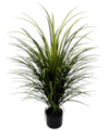 36 Inch Outdoor UV Rated  Plastic Yucca/Wide Leaf Grass Bush