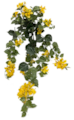 36" Outdoor Hanging Bougainvillea Bush Yellow