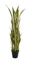 5 Foot Artificial Snake Plant (Sansevieria) Outdoor UV Resistant