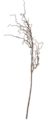 61" Synthetic Pagoda Twig Spray Dark Brown