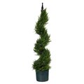 3' Cypress Spiral Topiary Artificial Tree