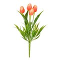 17 inches Outdoor Orange Tulip Bush UV Outdoor