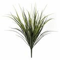 36 inches Outdoor Polyblend Grass Bush  Tutone Green