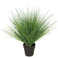 22 INCH Outdoor POTTED PVC ONION GRASS BUSH