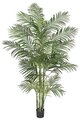 8 feet Artificial Areca Palm Tree - 6 Synthetic Canes - 33 Fronds - Weighted Base