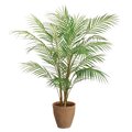 42" Areca Palm Tree in Clay Pot Green