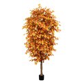 9 Foot Autumn Ficus Artificial Fall Tree