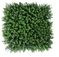20" x 20 Thick Lush Boxwood Outdoor/UV Plus (FR-B , NFPA 701)  Greenery Wall Mat - Indoor/Outdoor...