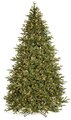 15 feet Kelso Pine Christmas Tree - Full Size - PE/PVC Green Tips - Warm White Lights