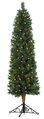 5 feet & 7 feet Concord Pine Pencil Christmas Tree prelit or unlit