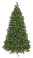 7.5 Foot Tall  Westford Pine Christmas Tree - Medium Size - 700 Warm White 5mm LED Lights