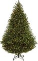9 feet Mariana Fir Christmas Tree - Full Size - Green Tips - 1,450 Clear Lights