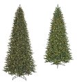 12' Cambridge Spruce Christmas Tree - Slim Size - 1,250 Warm White LED Lights