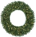 72" Monroe Pine Wreath - 960 Green Tips