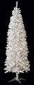 7.5 feet White Sugar Pine Christmas Tree - 692 Tips - 450 Clear Lights - 37 inches Width