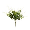 21" Artificial Green Clematis Spray. Includes 3 sprays per pack