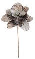23" Metallic Grey/Silver Magnolia Spray