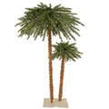 4 feet + 6 feet Outdoor Palm Tree DuraLit 400CL