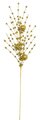 31 inches Glittered Christmas Ball Spray (Styrofoam) - Gold
