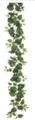 6 Foot Philodendron Garland with 127 Leaves Green