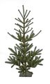 3.5 Foot  PE Dawson Fir Trees with Square Base Plate