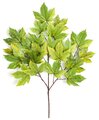 29" Sycamore Branch - 21 Leaves - Green/Yellow - FIRE RETARDANT