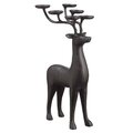 29" Reindeer Candleholder  Bronze