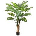 71 Inches Giant Split Philodendron Leaf Plant With 18 Leaves in Pot Green