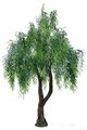 10 Feet Tall  Artificial Weeping Willow Tree Green
