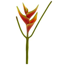 14'' Mini Heliconia Artificial Flower (Set of 6)