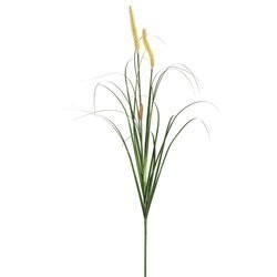 43" Artificial Green and Light Green Foxtail Grass Spray