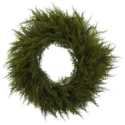 24" Cedar Wreath
