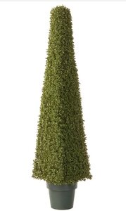 48" Outdoor Artificial Mini Boxwood Square