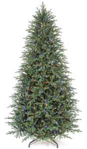 9 Foot Grand Empress Fir Slim Trees | Power Pole | Multi-Function/Dual-Color 4,769 Tips 2,000 Lig...