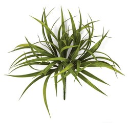 15.5 inches PLASTIC Outdoor GRASS BUSH