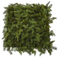 23 Inch X 23 Inch Cedar And Pine Foliage Mat On Foam Base