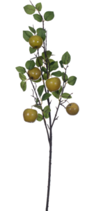 24 Inch Yellow/Green Apple  Spray