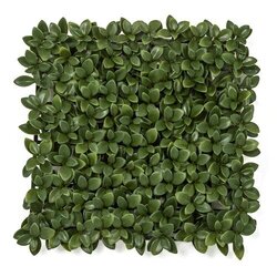 10.5 Inch X 10.5 Inch X 2 Inch Ifr Artificial Fire Retardant Nematanthus Leaf Mat