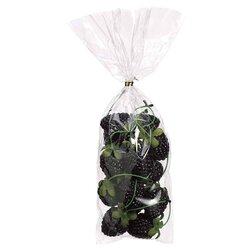 5"Hx2"W Blackberry (14 ea/ bag) Black