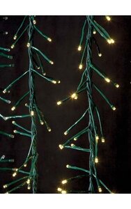 8 feet x 4 feet Dripping Ice Lights - 1,350 Warm White LED Lights