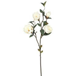 38 inches Cream Magnolia Artificial floral Stem