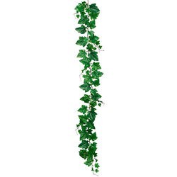 5 feet UV Outdoor Protected Grape Leaf Garland Green
