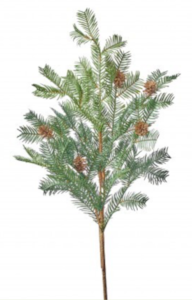 28" Outdoor UV HEMLOCK SPRAY Tutone Green