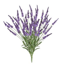 26 inches  FireSafe Artificial Lavender Bush