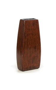 11.25 inches Flower Vase - 1 inches x 3 inches Opening - Brown