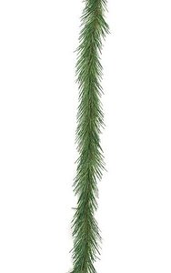14 feet PVC Pine Garland - 8 inches Width - Wire Free