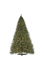 Deluxe Virginia Pine Christmas Tree - Full Size - 102 inches Width - Metal Stand
