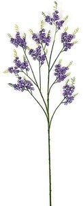 31 inches Limonium Spray - Light Purple Flowers - FIRE RETARDANT