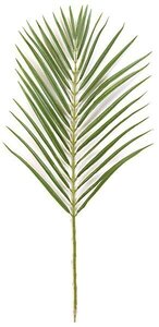 35 inches Areca Palm Branch - 32 Leaves - Green - FIRE RETARDANT
