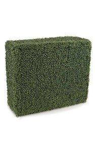 36 inches x 12 inches x 30 inches Boxwood Hedge - Traditional Leaf - Tutone Green